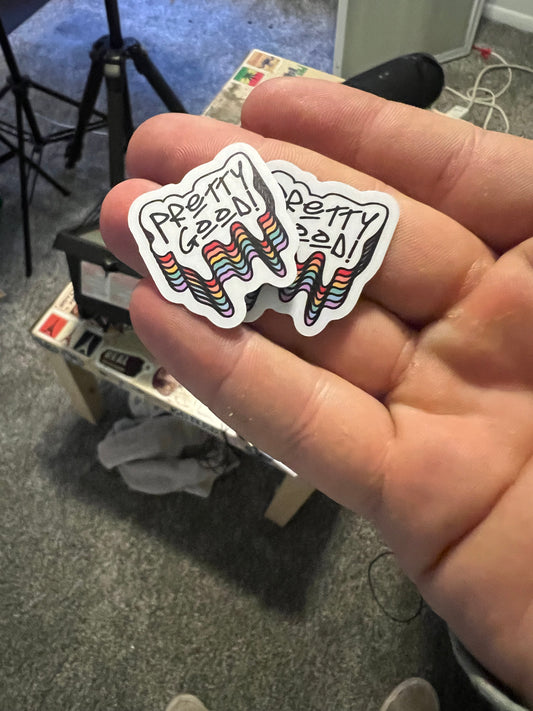 Pretty Good Stickers (5 ct)