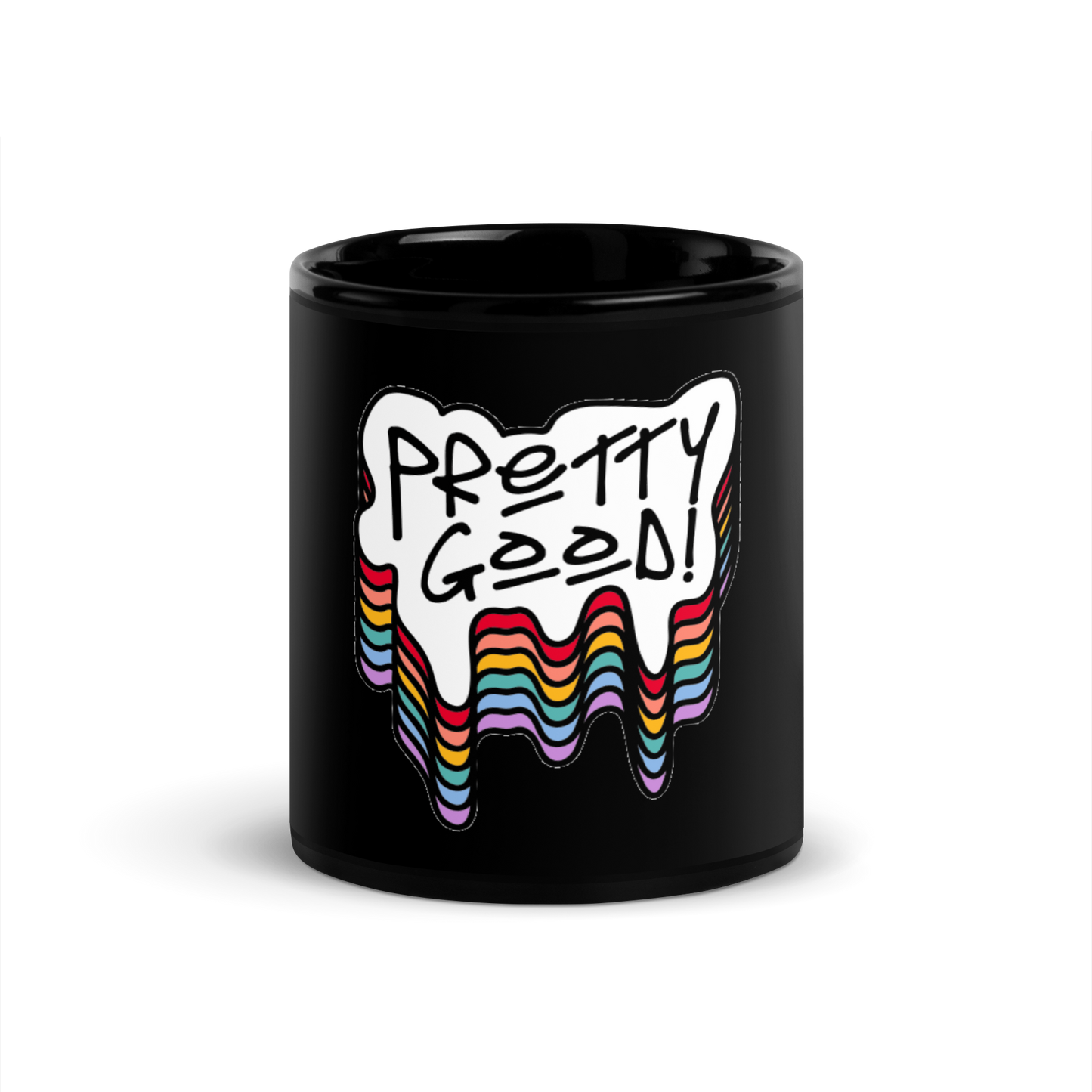 Black Glossy Mug