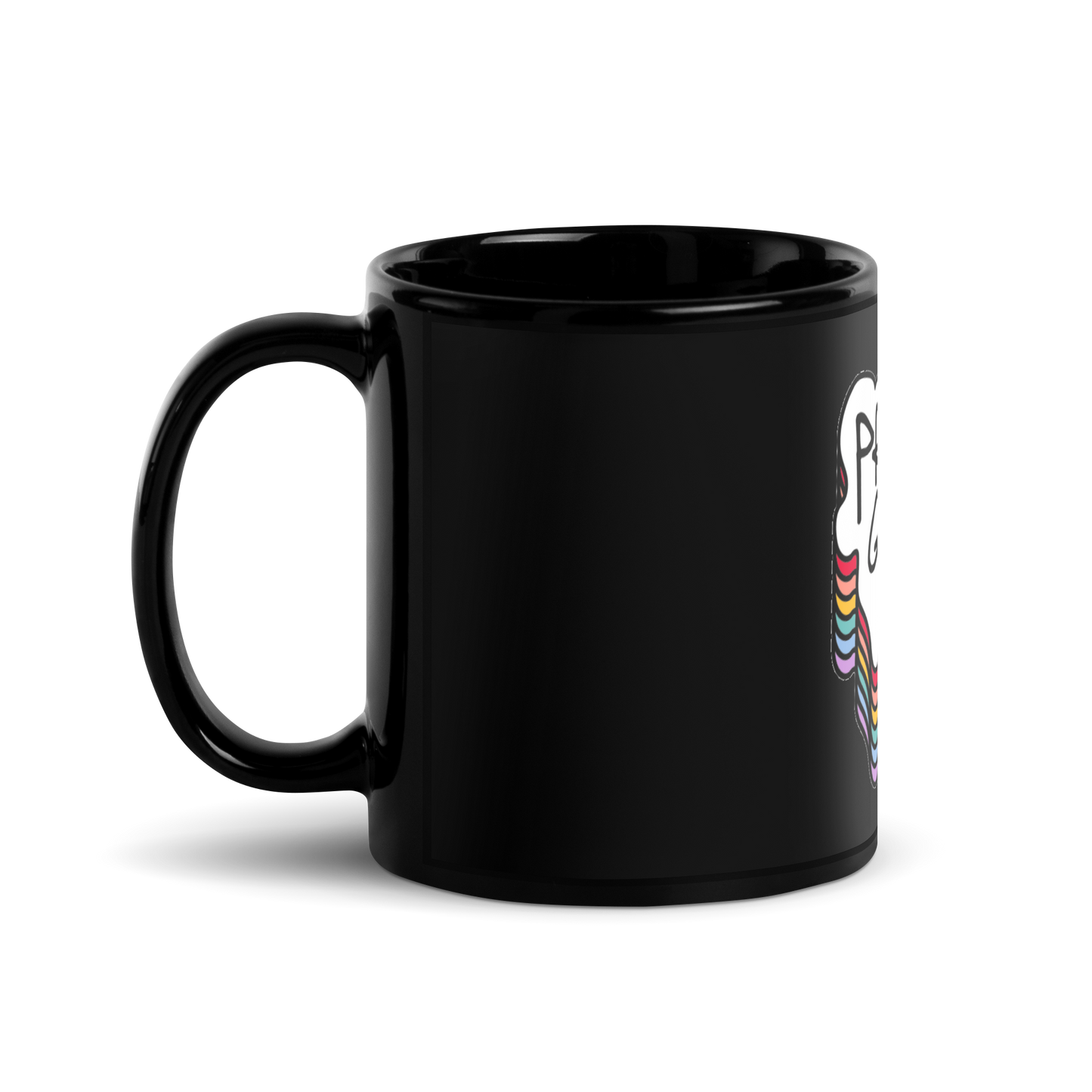 Black Glossy Mug