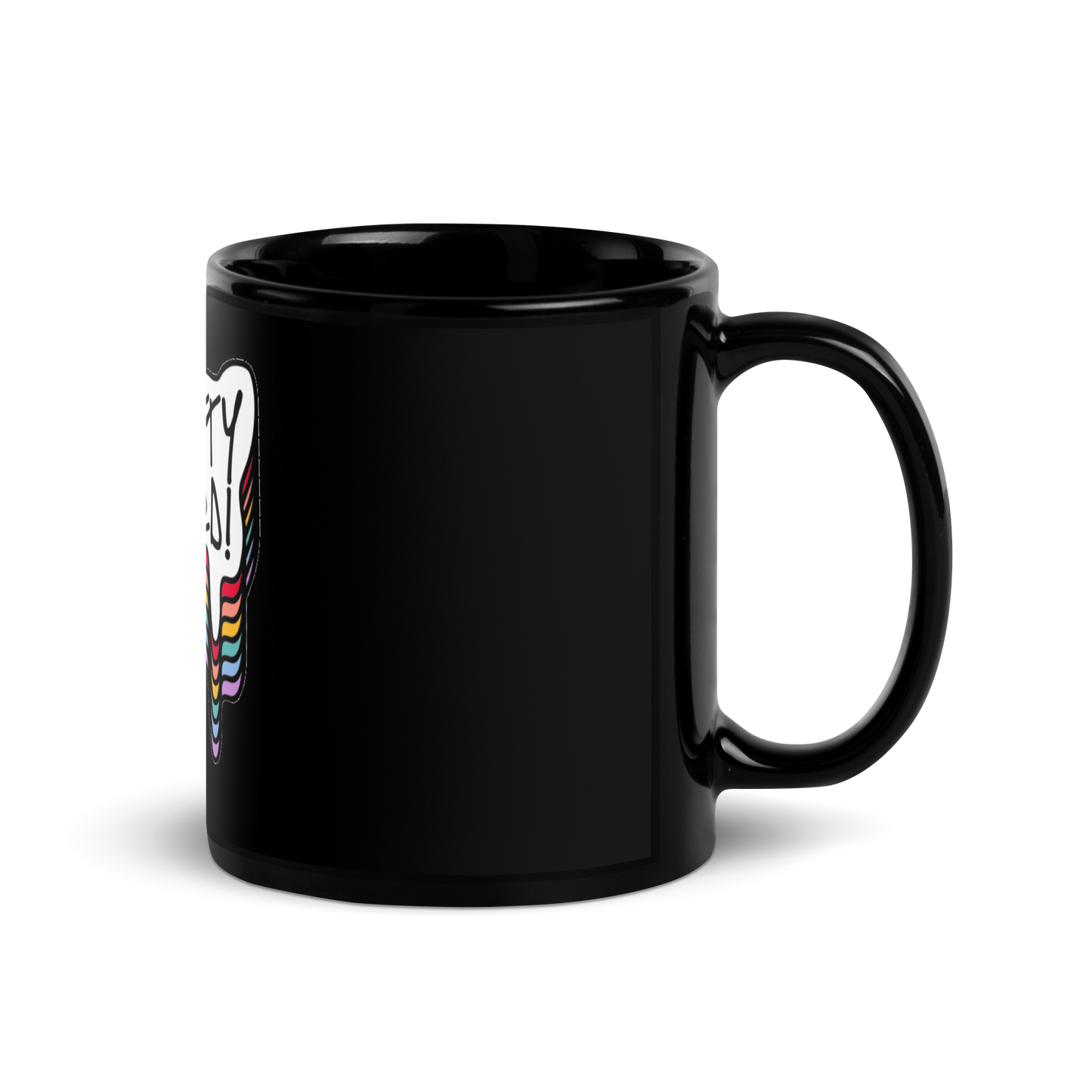 Black Glossy Mug