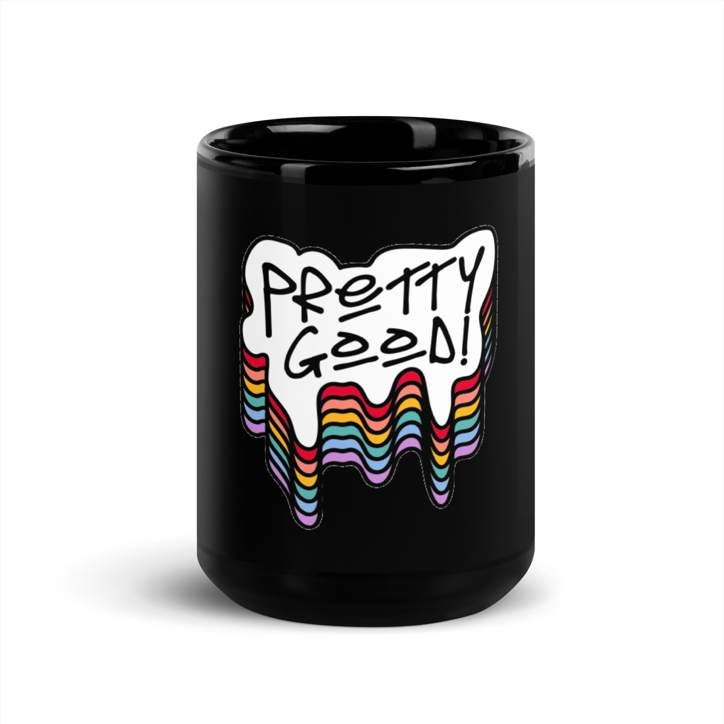 Black Glossy Mug